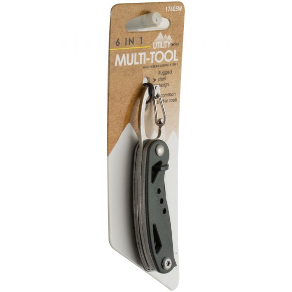 Utility Series 6-in-1 Multi-Tool Keychain